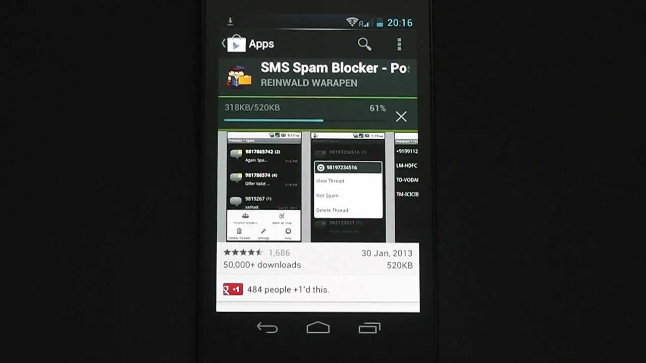 Say Hi to Postman (SMS Spam Blocker)