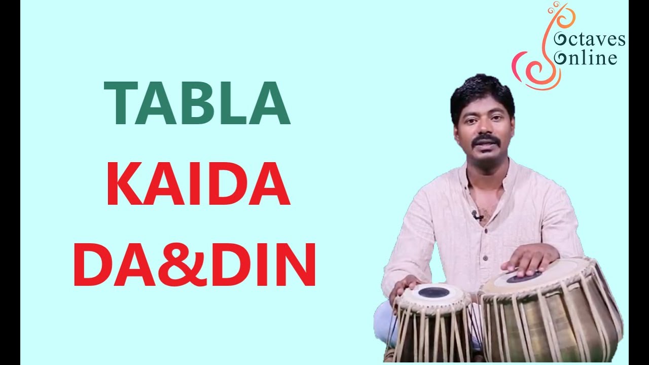Tabla Lessons - Kaida #4 (Combination note for DA & DIN)