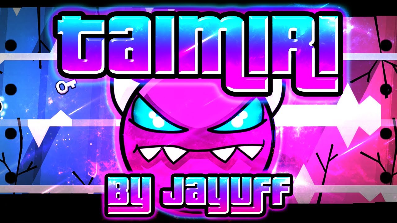 Geometry Dash - Taimiri 100% GAMEPLAY Online (Jayuff) MEDIUM DEMON