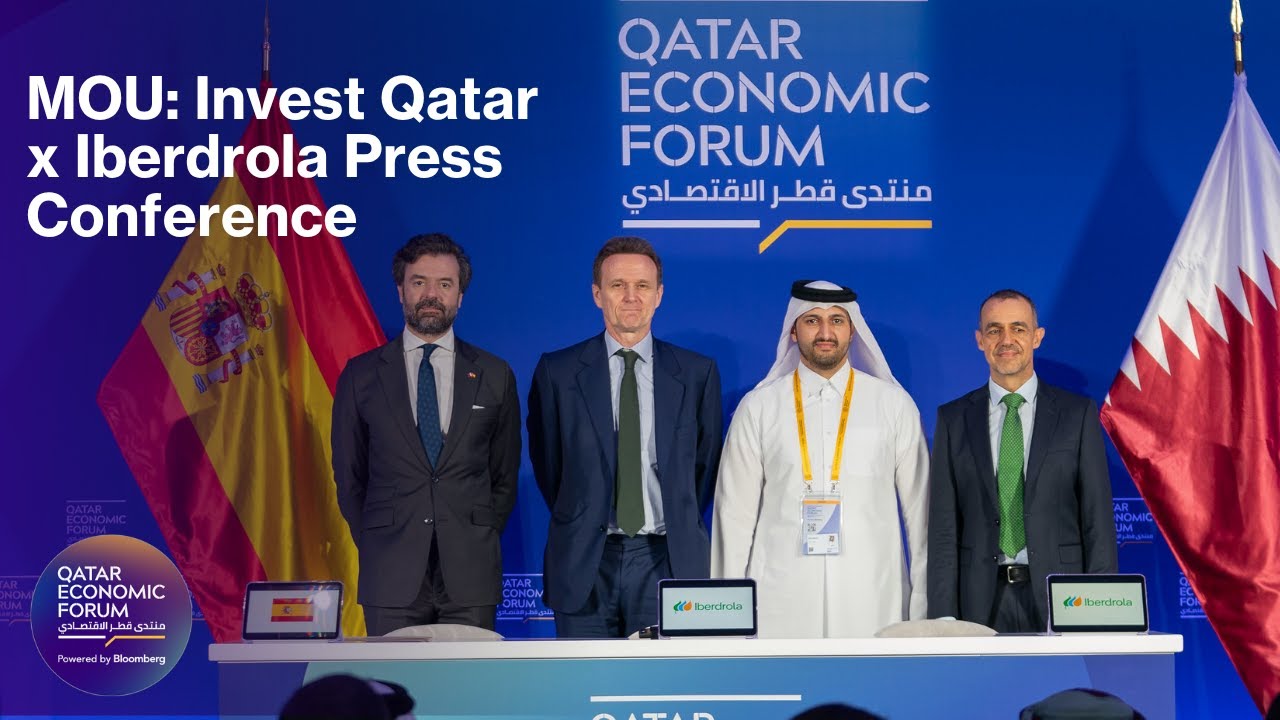 MOU: Invest Qatar x Iberdrola Press Conference