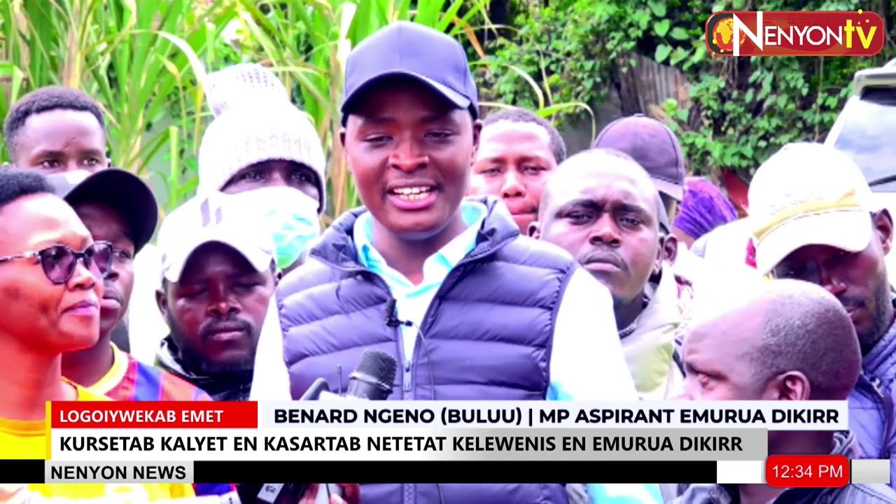 BENARD NGENO BULUU CALLS FOR PEACE AHEAD OF UDA NOMINATIONS IN EMURUA DIKIR