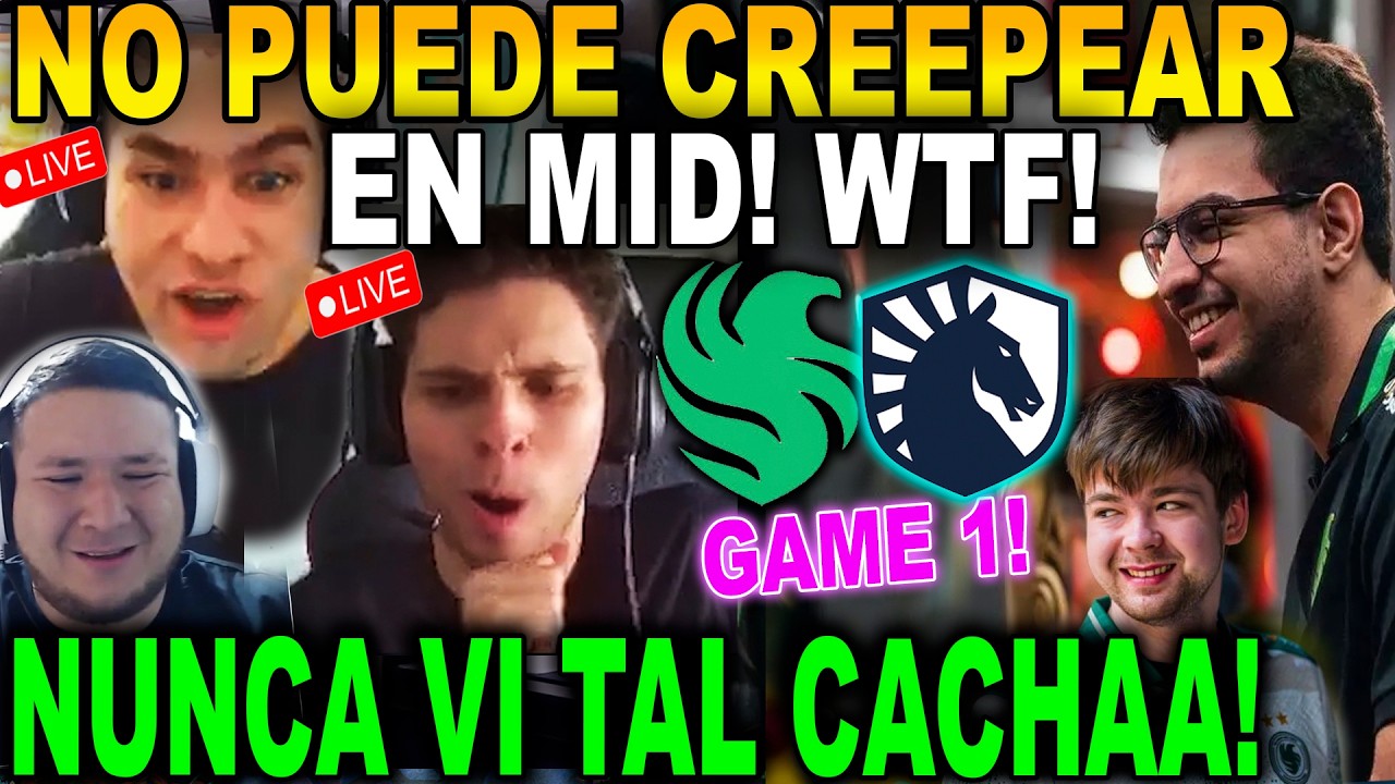 😲NUNCA SE VIO TAL RECUPERACION!😲 BENJAZ MANDY Y KINGTEKA ANALIZAN EL GAME 1 DE FALCONS VS LIQUID!