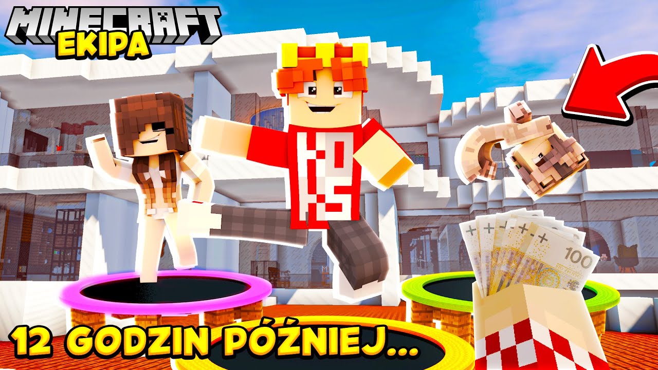 KTO OSTATNI PRZESTANIE SKAKAĆ WYGRYWA 5000 ZŁOTYCH! - MINECRAFT EKIPA | MINECRAFT ŻYCIE EKIPY