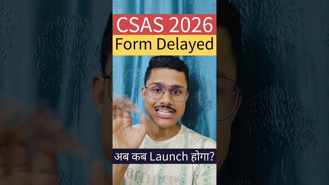 🚨 DU CSAS Portal 2026 Delayed | Don't Make This HUGE Mistake Before Admission Process Starts!