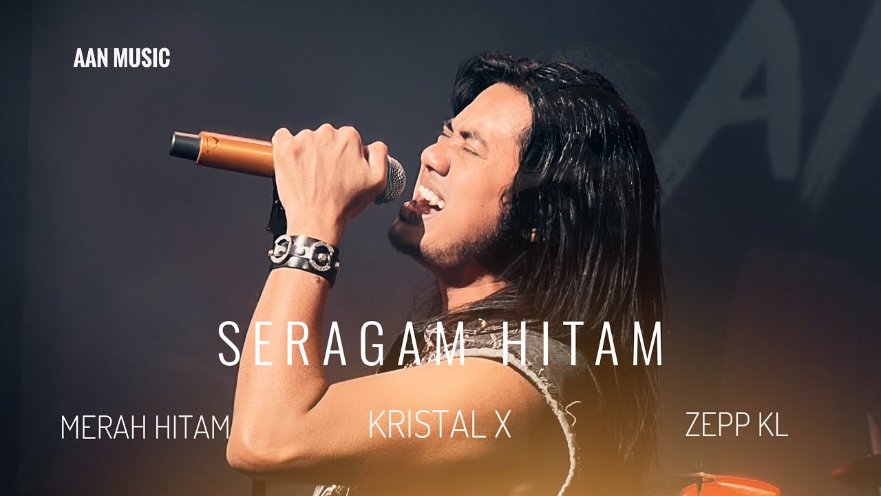 Seragam Hitam 2020 Kristal X Live Zepp KL Hitam Merah Def Geb C & Kristal X 2024