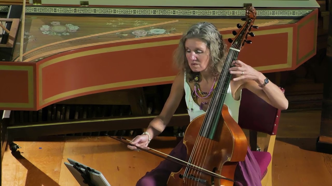 Jean Philippe Rameau - Troisième concert in A major, RCT 9 - Josephine van Lier, viola da gamba