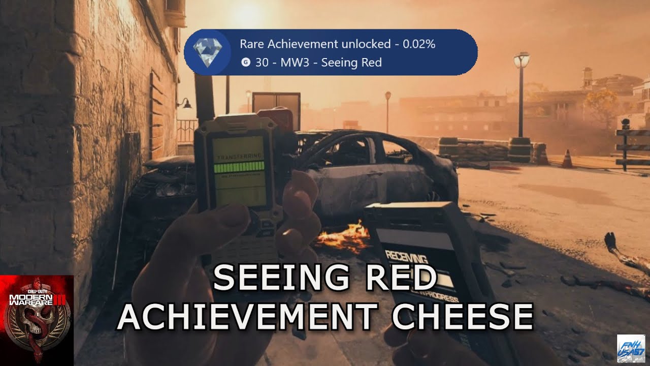 Call of Duty: MW3 - Seeing Red achievement cheese