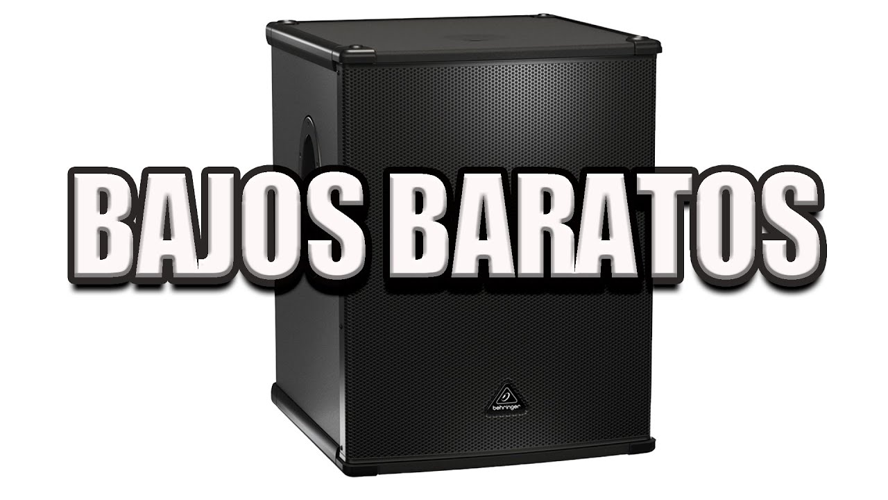 🔊Que SUBWOOFER PROFESIONAL ECONOMICO debo comprar parte 1 2024