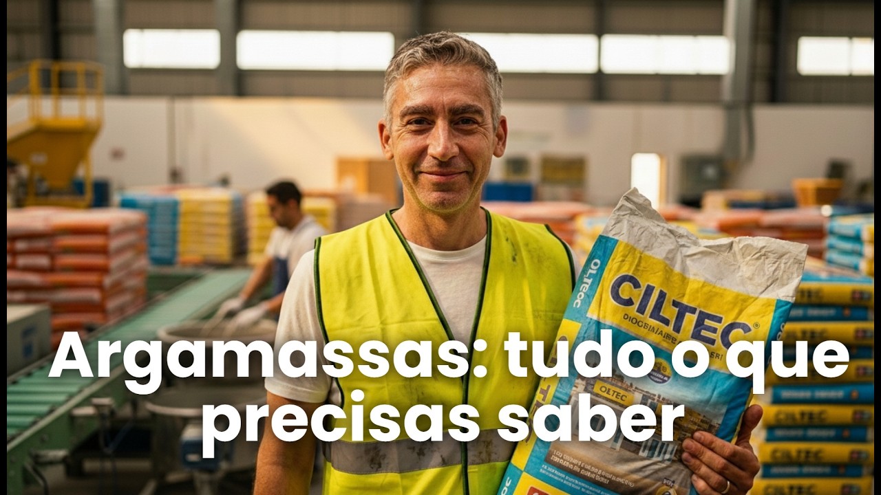 Argamassas: tudo o que precisas saber (tipos, reboco e como escolher)