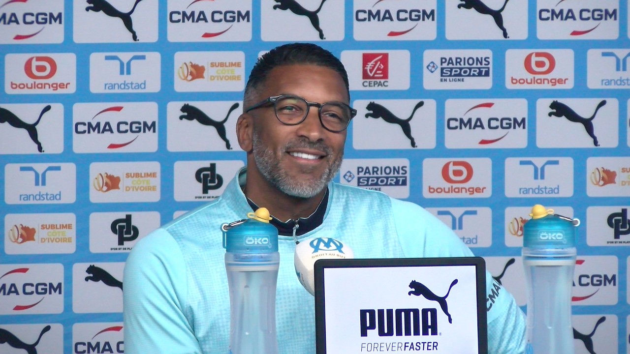 OM-Auxerre : La conférence de presse d'Habib Beye avant la réception de l'AJA