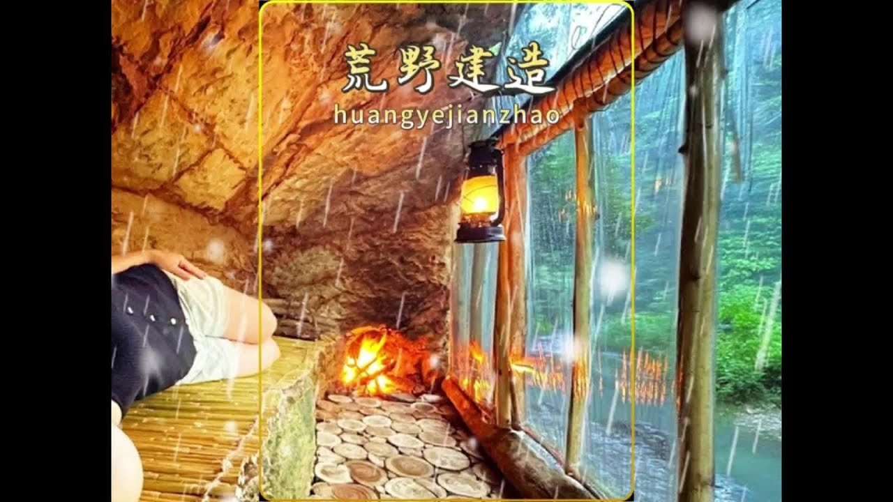 這是我見過最有安全感的庇護所，因為他深藏在巨大的巖壁下方！ 