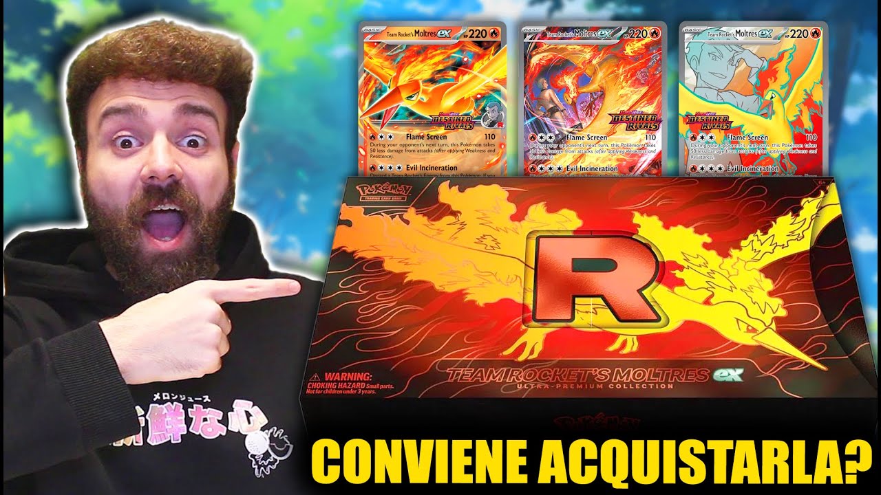 HO APERTO UNA UPC POKEMON DEL TEAM ROCKET! - MOLTRES EX