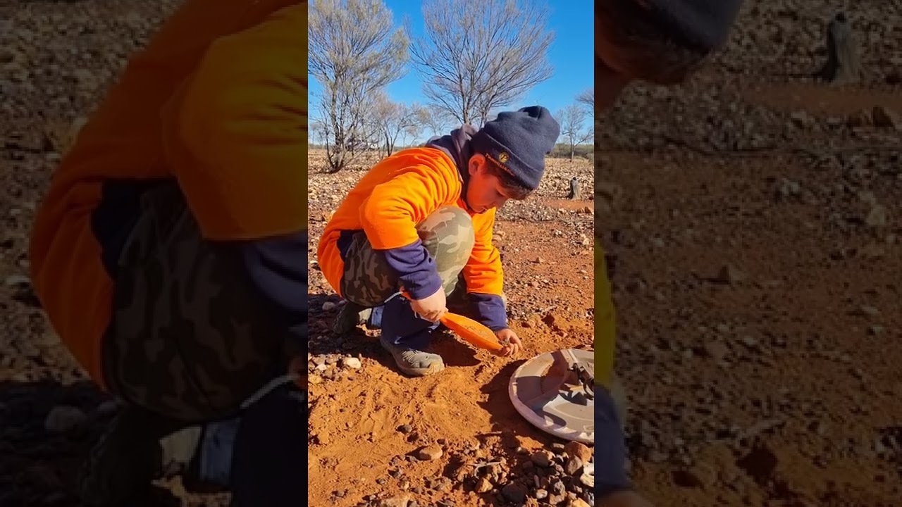Jack's first gold find