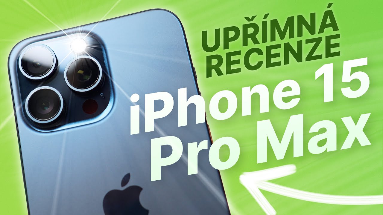 Recenze iPhone 15 Pro Max: sen každého odpůrce Applu (Alisczech vol. 811)
