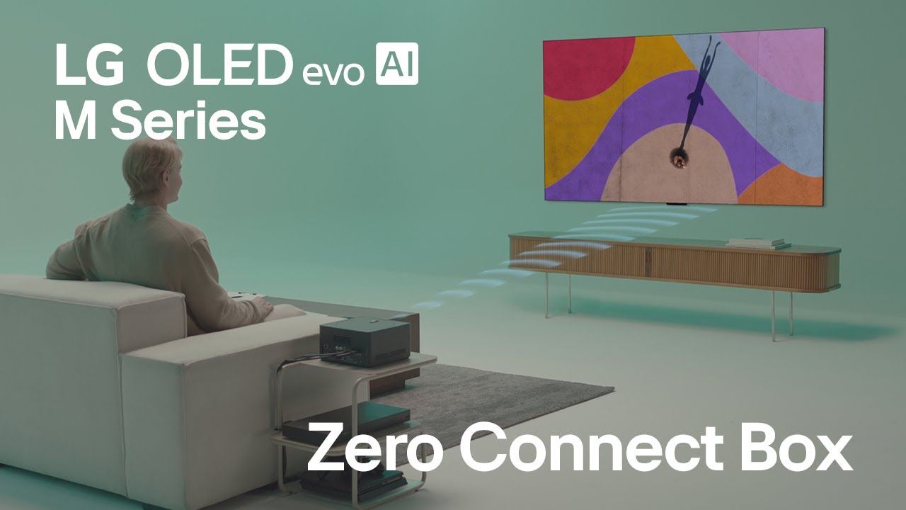 LG OLED  : Wireless OLED Zero Connect Box. Easy to connect, free from wires I LG