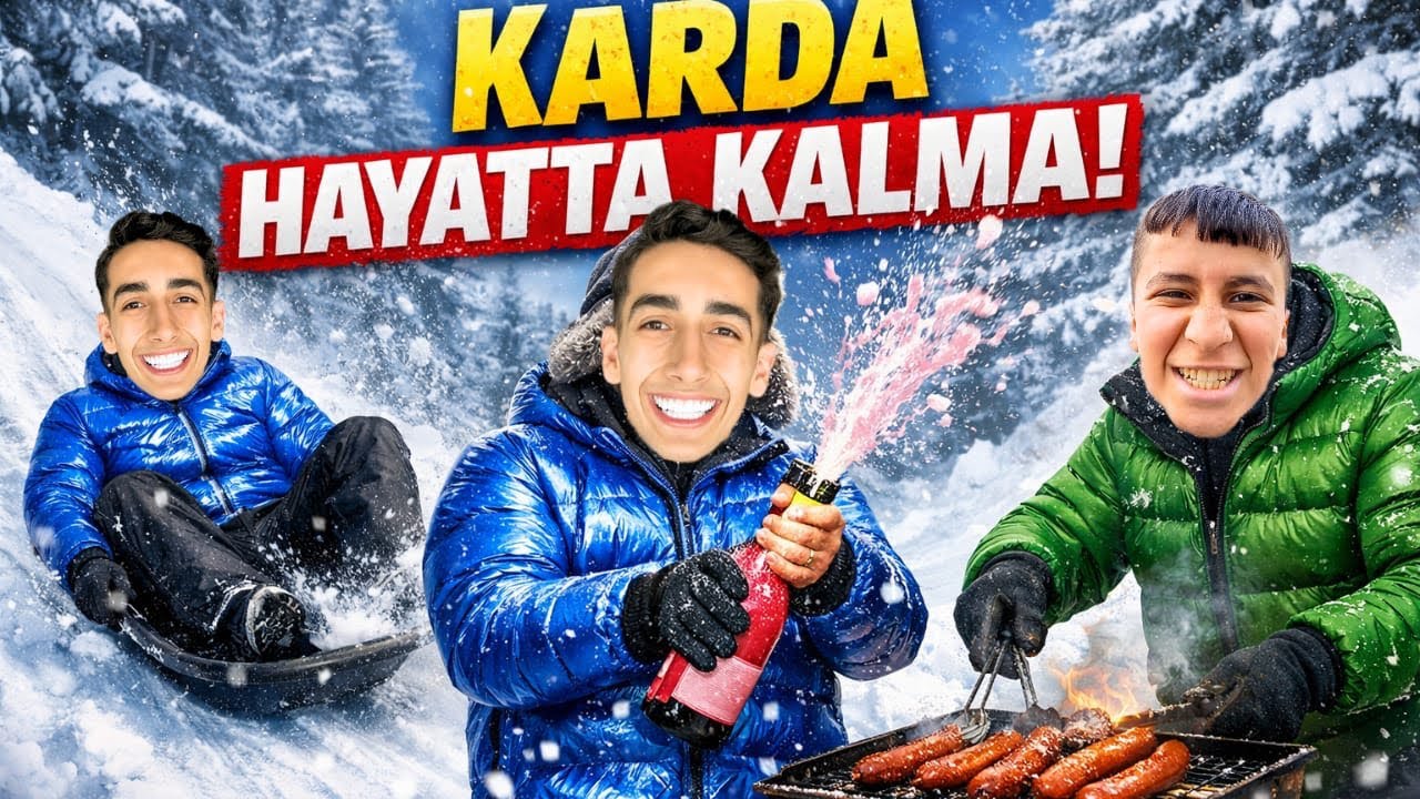 Karda Hayatta kalma -1 Derece ( Mangal, kayak)