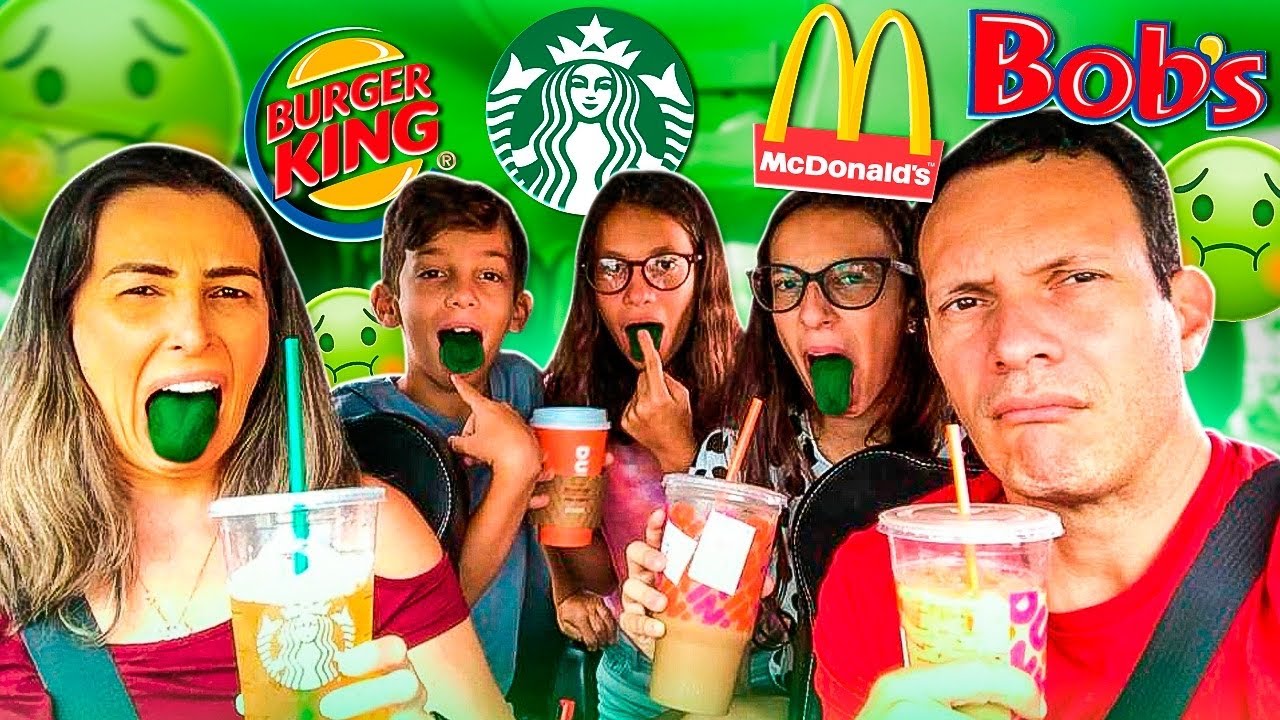 24 HORAS COMENDO TUDO QUE A PESSOA DA FRENTE ESCOLHEU NO DRIVE THRU