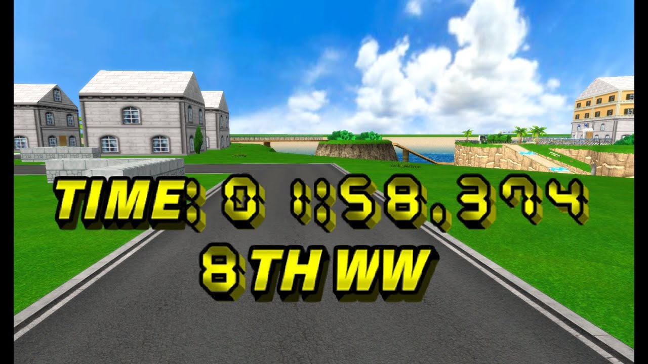 (MKW) Fishdom Island - 1:58.374 (8th WW)