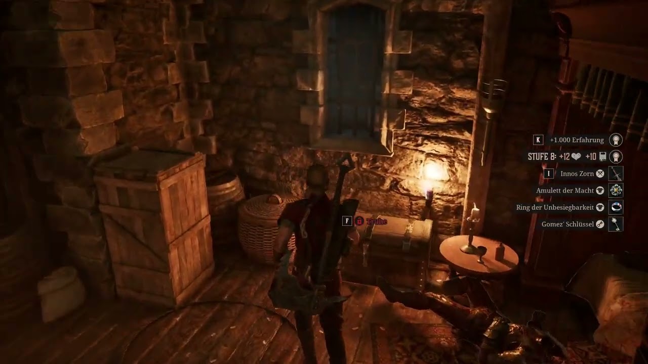 Gothic Remake - Get OP Equipment right at the start - Game breaking exploit