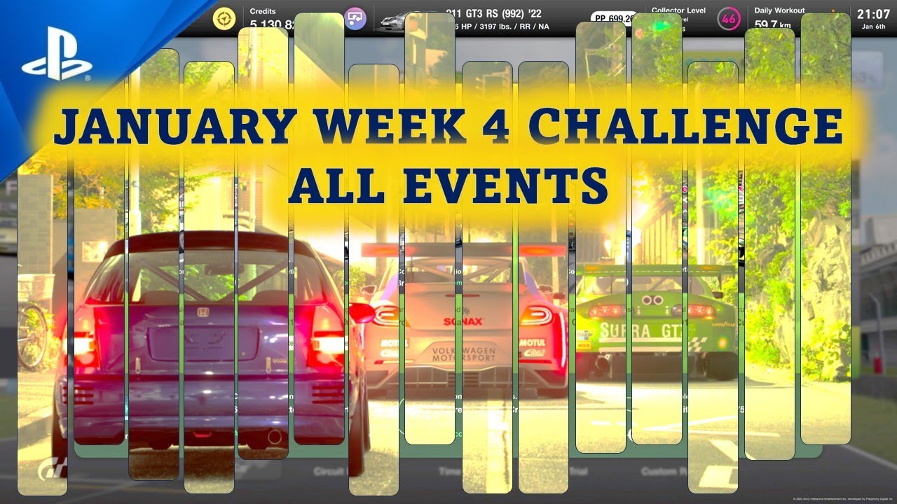 January week 4 CHALLENGE UPDATE1.42 #ps5gameplay #granturismo7