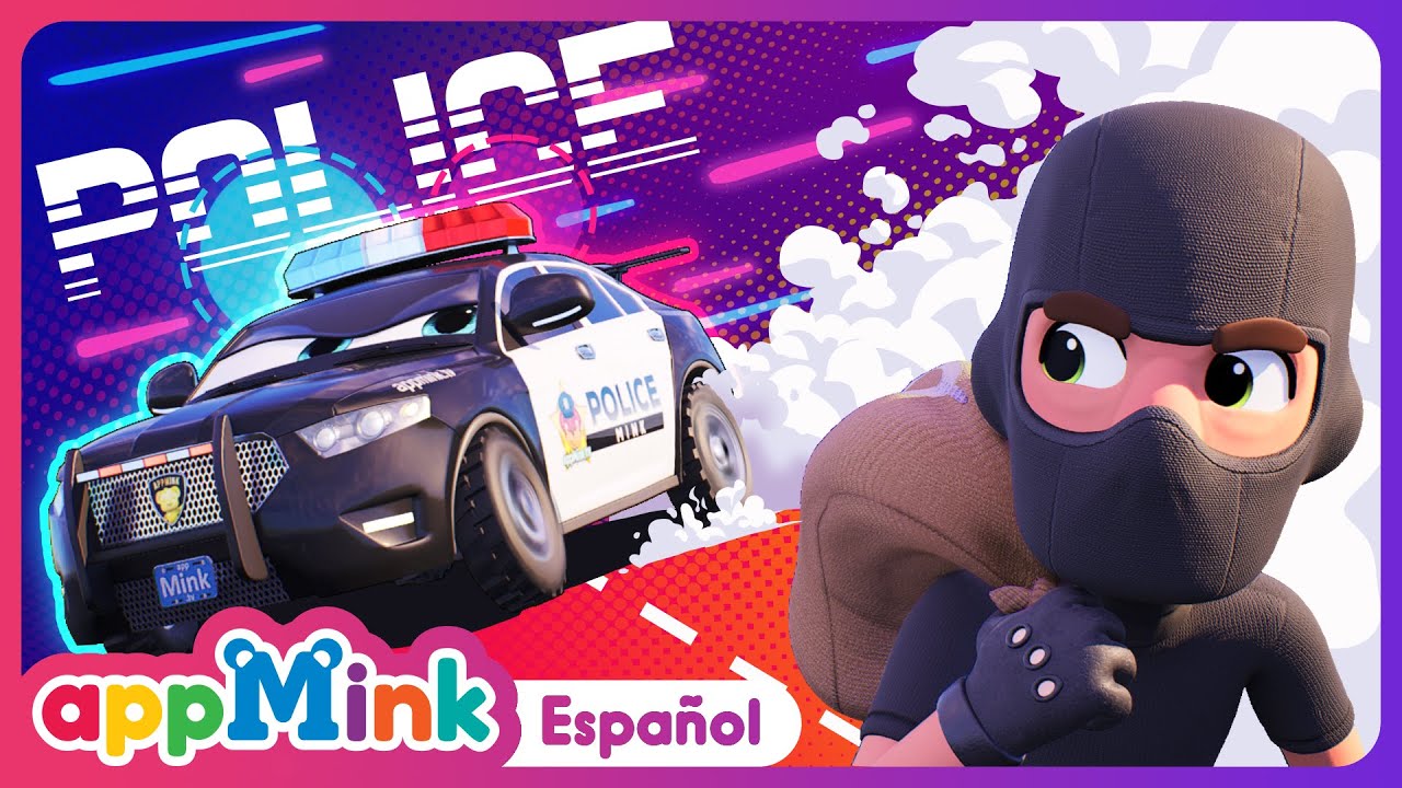 &iexcl;NUEVO!🚓💪 &iexcl;Canci&oacute;n de la Polic&iacute;a! 🎵🚔 &iexcl;H&eacute;roe en Acci&oacute;n! 🌟✨ #appminkespa&ntilde;ol #nurseryrhymes