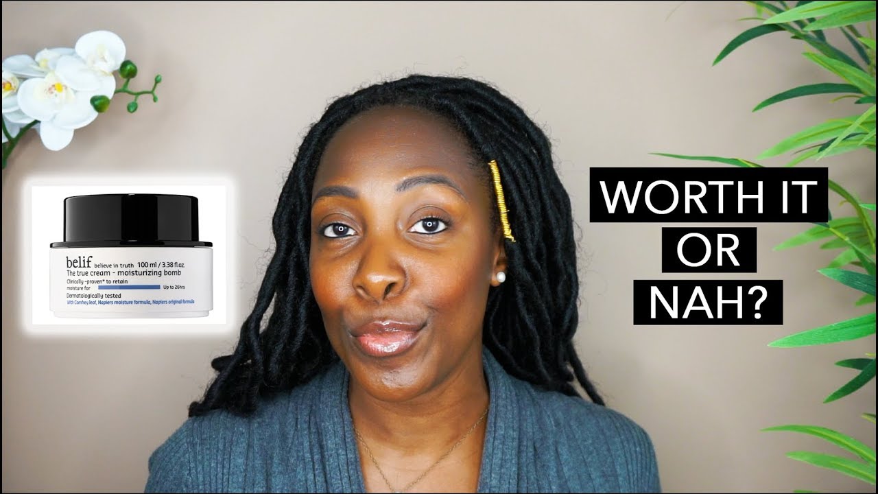 belif Skincare | belif Moisturizing Bomb | Demo & Review | Dark Skin