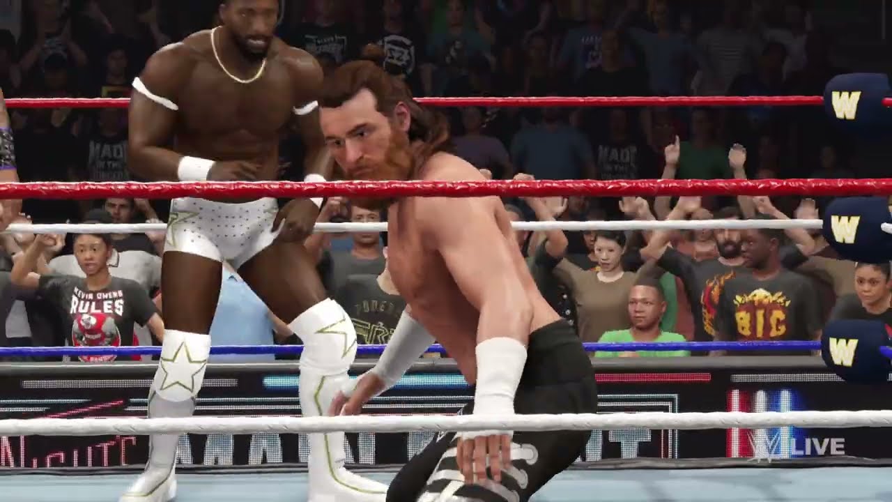 WWE 2K25: Рэнди Ортон против Сами Зейна против Дэмиана Приста против Трика Уильямса. Главное собы...