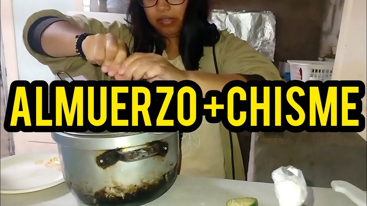 Hora de cocinar el almuerzo🍲 mientras chismeamos 😉