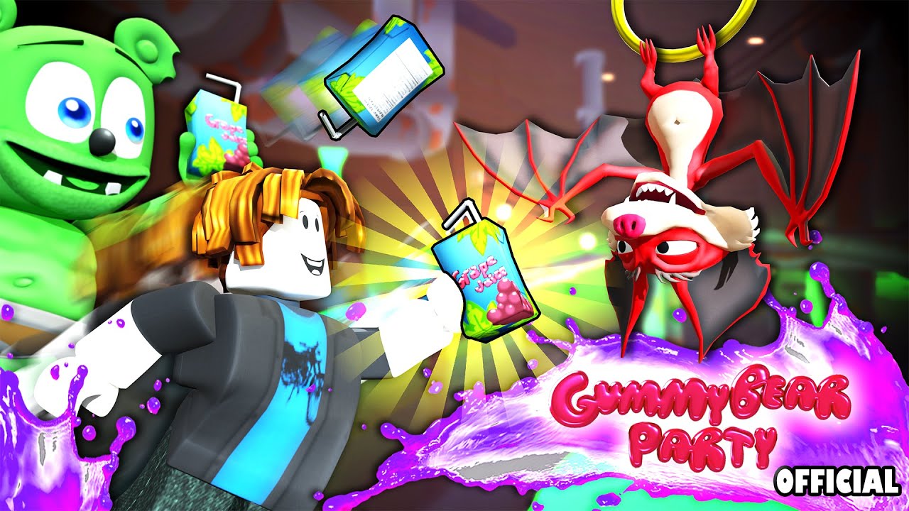 Vampiro on Roblox 🎮 Gummy Bear Party! Halloween Update 🎃