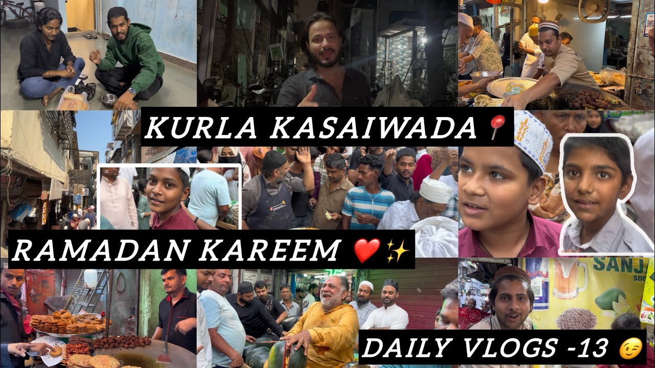 Ramadan Kareem ❤️✨| daily vlogs-13 😉| kurla kasaiwada 📍| BHOT ZYDA maza agyi ❤️🫶🏻 #subscribe #daily