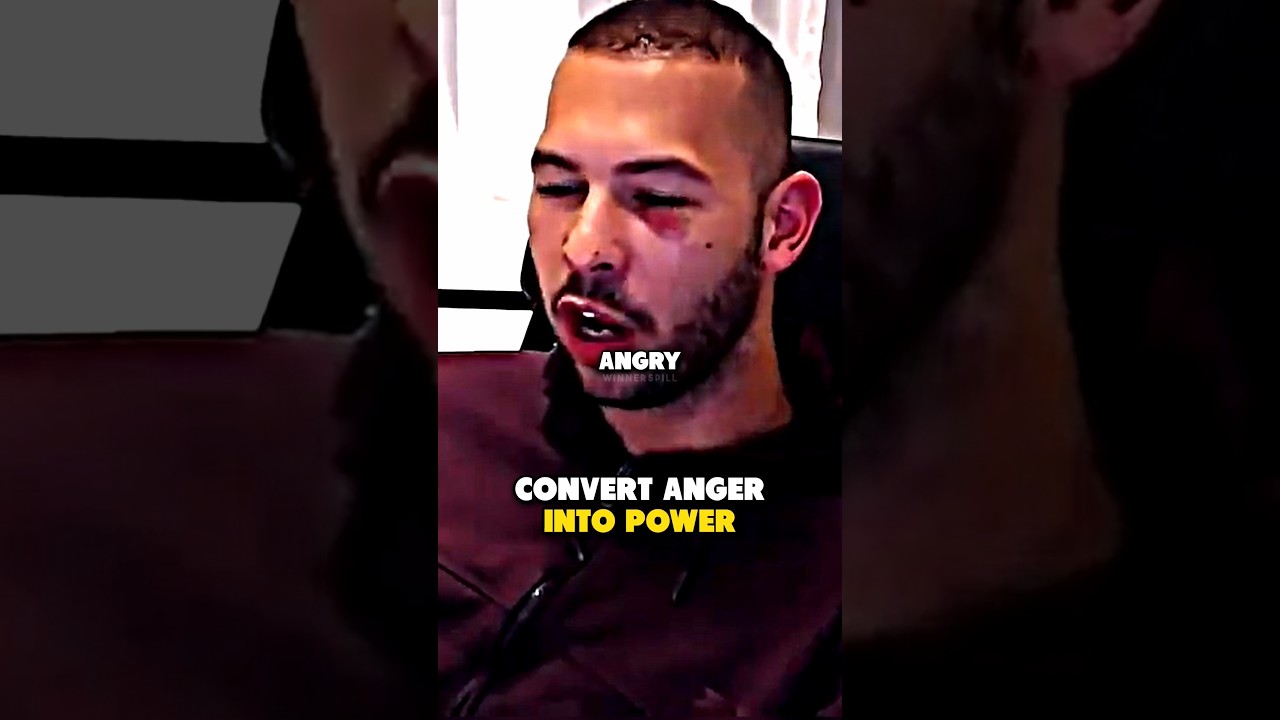 How to use anger as ultimate Weapon 🔥 #cobratate #millionairemindset