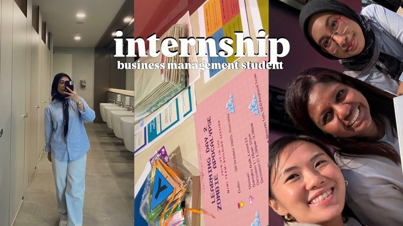 intern diaries 📁: super busy week in my life | life of business student at advertising company