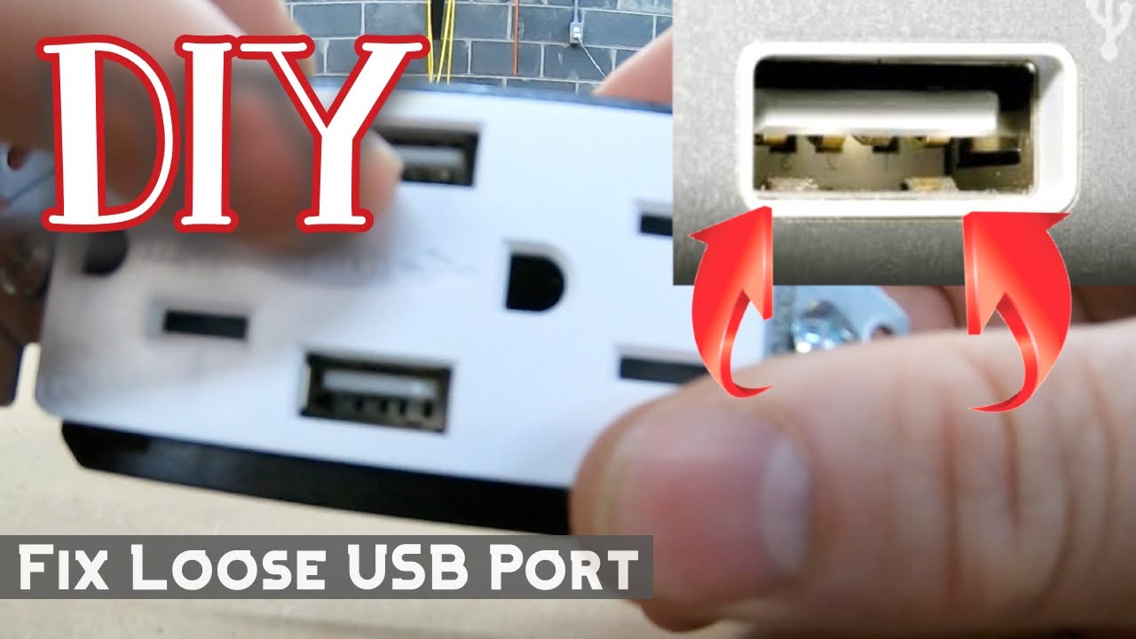 Как починить разболтавшийся USB-порт &mdash; легко своими руками