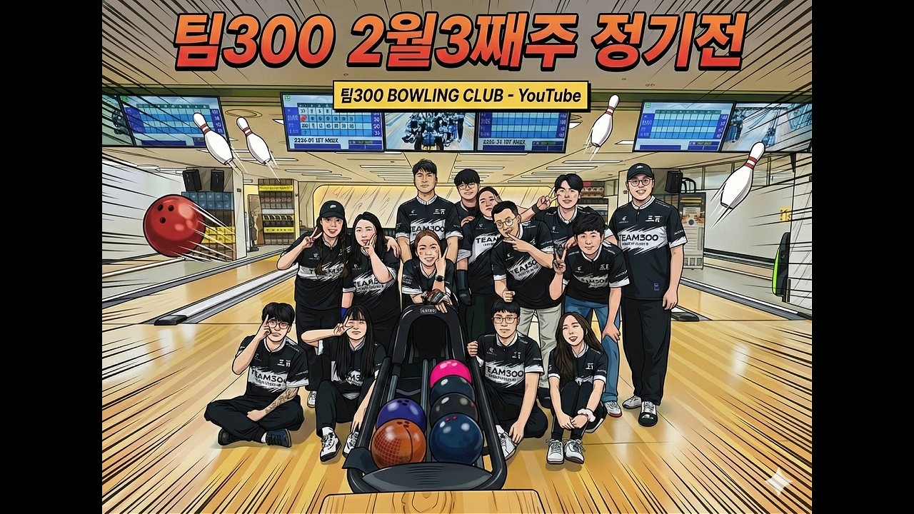 팀300 볼링클럽 2월3째주 정기전