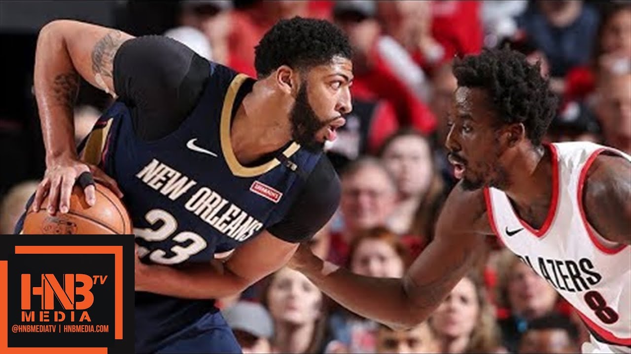 New Orleans Pelicans vs Portland Trail Blazers Full Game Highlights / Game 2 / 2018 NBA Playoffs
