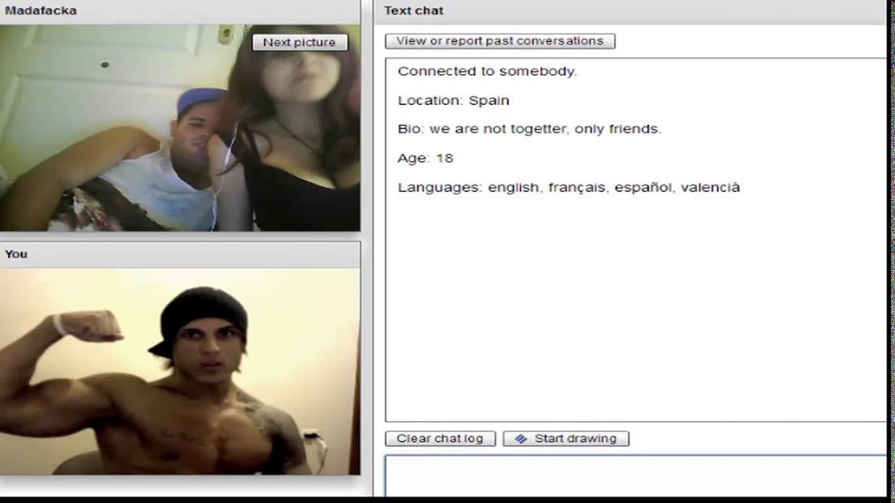 Zyzz on Chatroulette 5