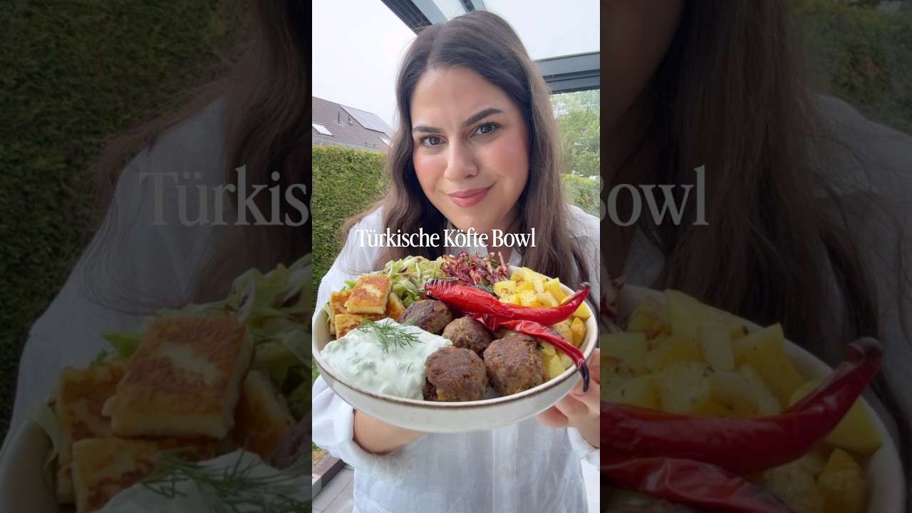 Heute mal eine t&uuml;rkische Bowl - K&ouml;fte Bowl #k&ouml;fte #bowl #frikadellen #tiktokfood