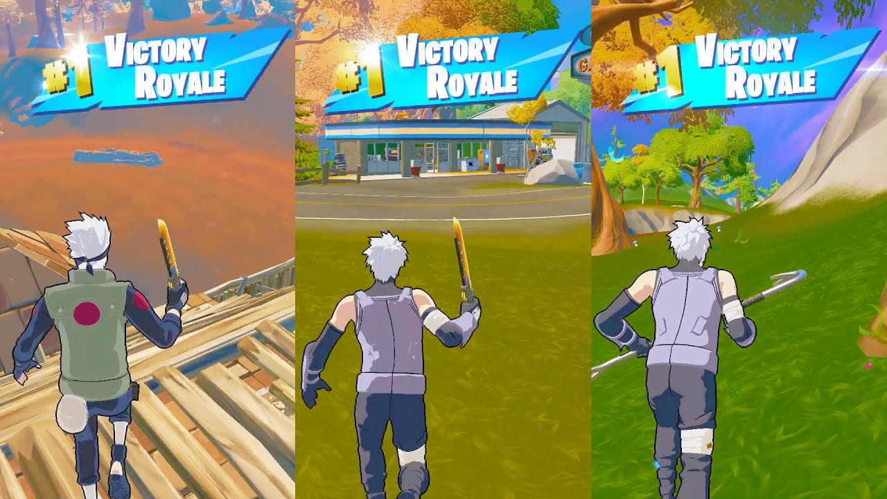 KAKASHI SKIN ALL STYLES GAMEPLAY (Kakashi Hatake/Black Ops Kakashi/Black Ops Kakashi Mask)