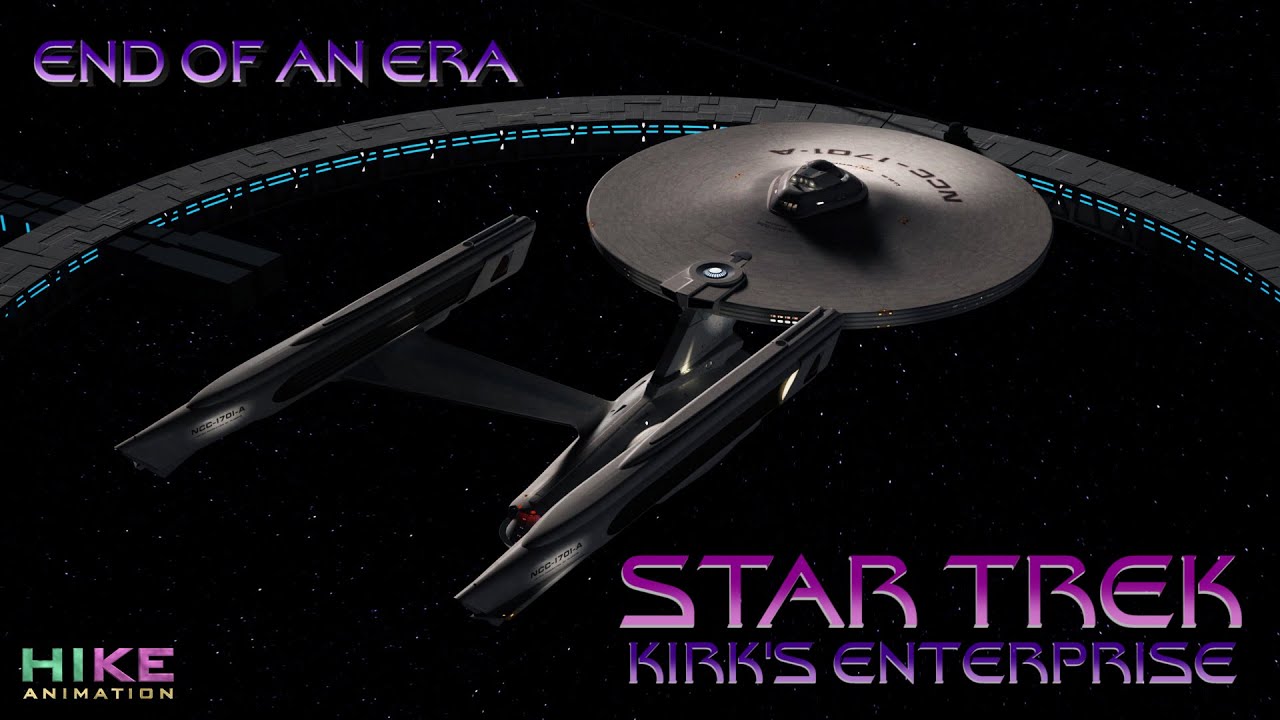STAR TREK - Kirk's Enterprise | End of an era (A CGI recreated short film)