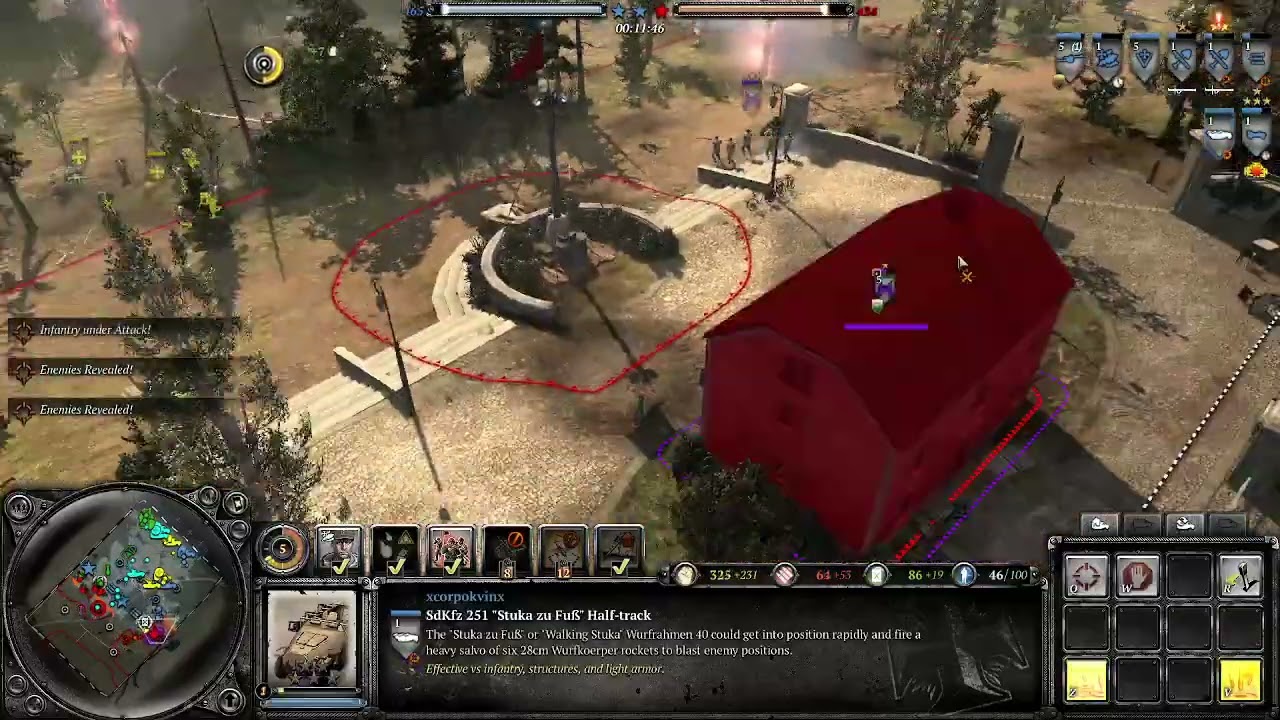On the road to TOP RANK[4v4]  lvl 9 - lvl 13| Company Of Heroes 2 Axis Ranked Match  312