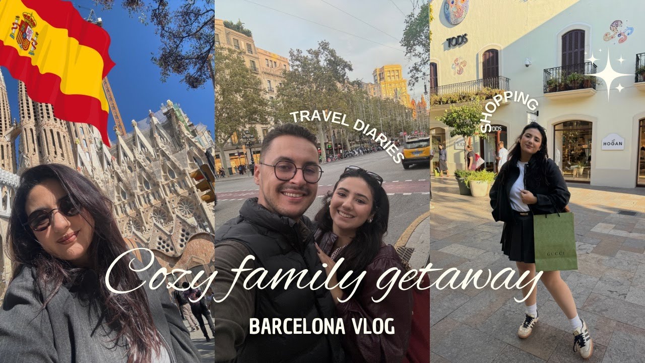 pov : travelling with moroccan parents to barcelona , السفر مع العائلة هو هادا