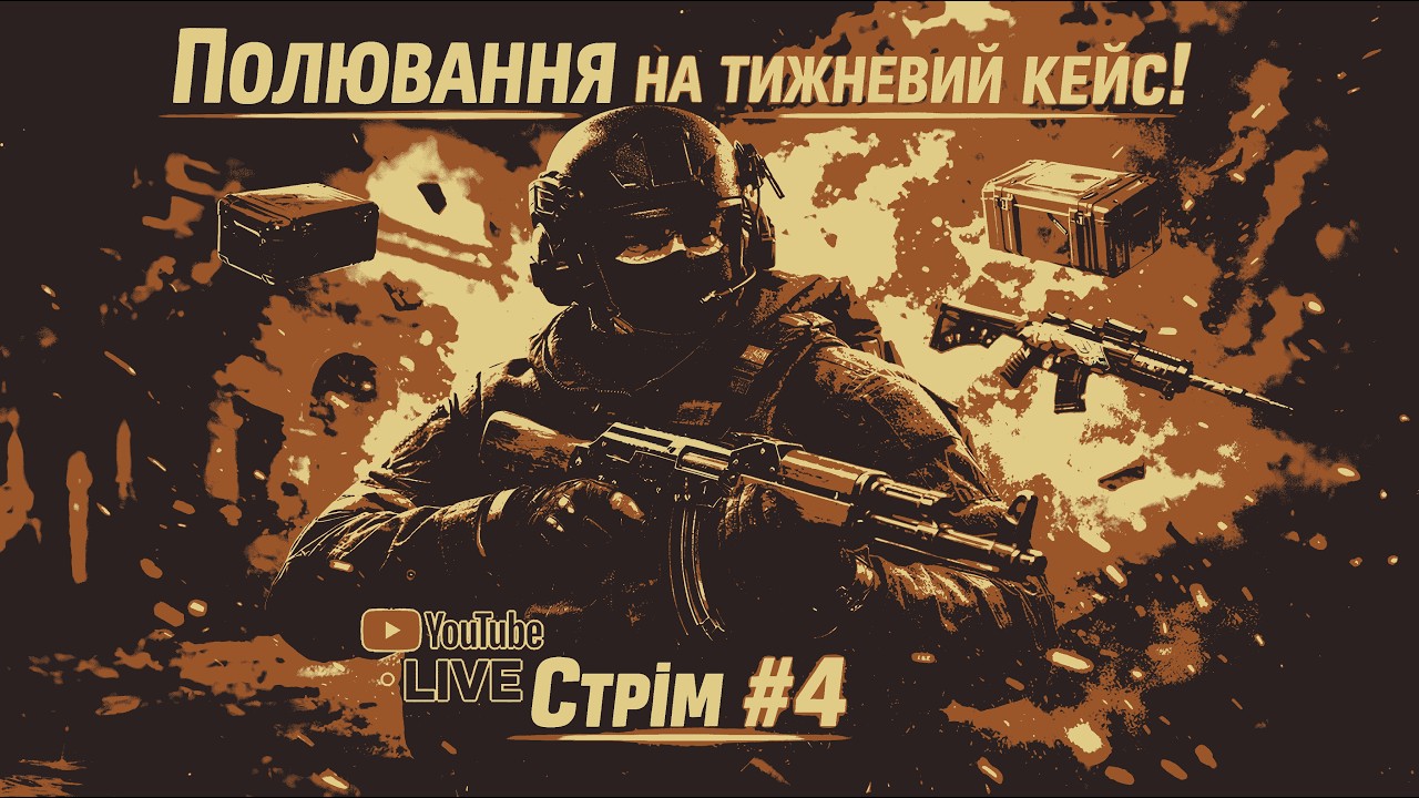 Counter-Strike 2 — Полювання на тижневий кейс! [СТРІМ №4] #CS2
