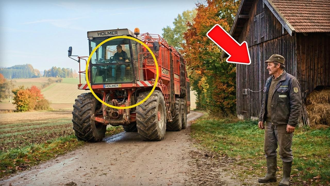 Er kaufte die erste selbstfahrende Rübenburg... Die Nachbarn sagten, er würde das Feld betonieren