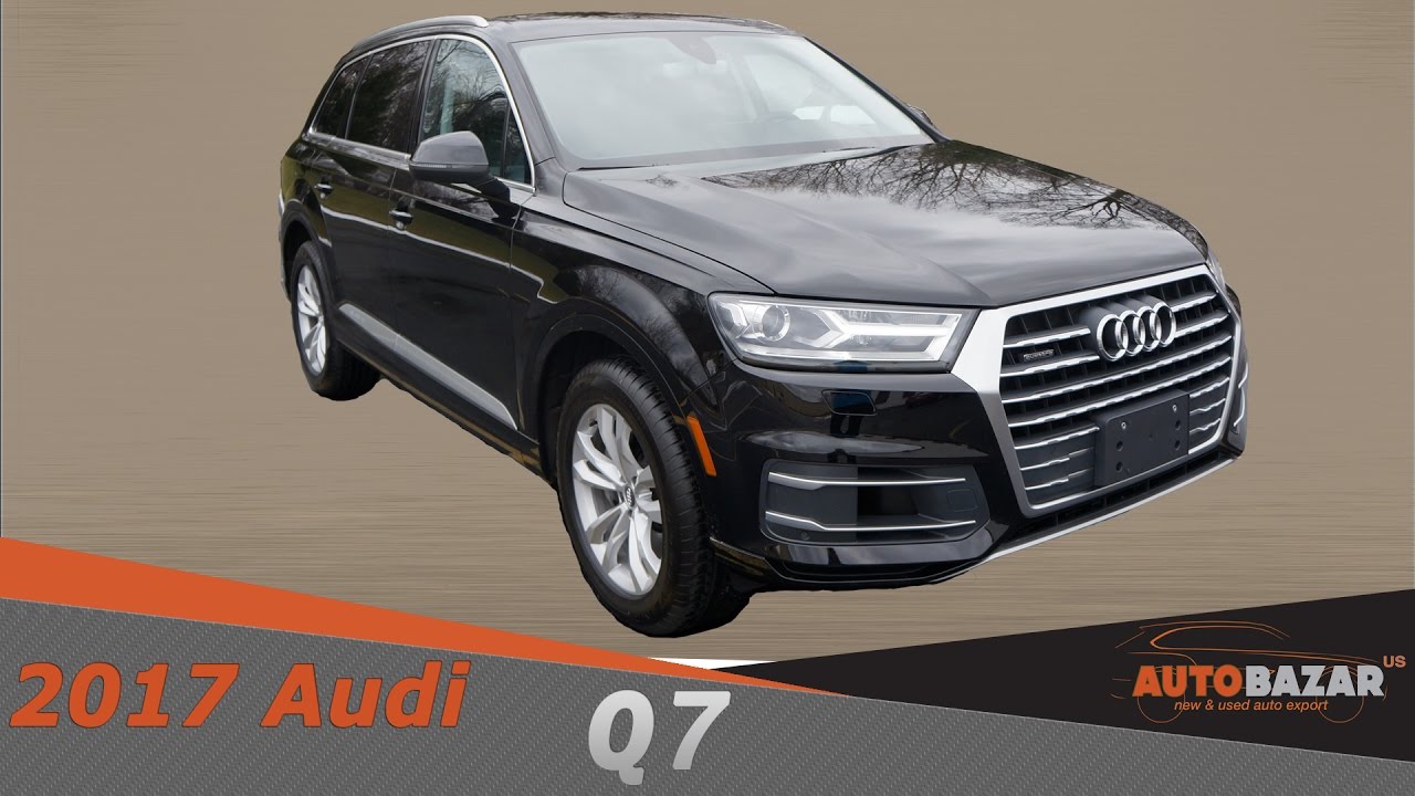 2017 Audi Q7 3.0 Quattro видео. Тест драйв Ауди Q7 2017 на Русском. Авто из США.