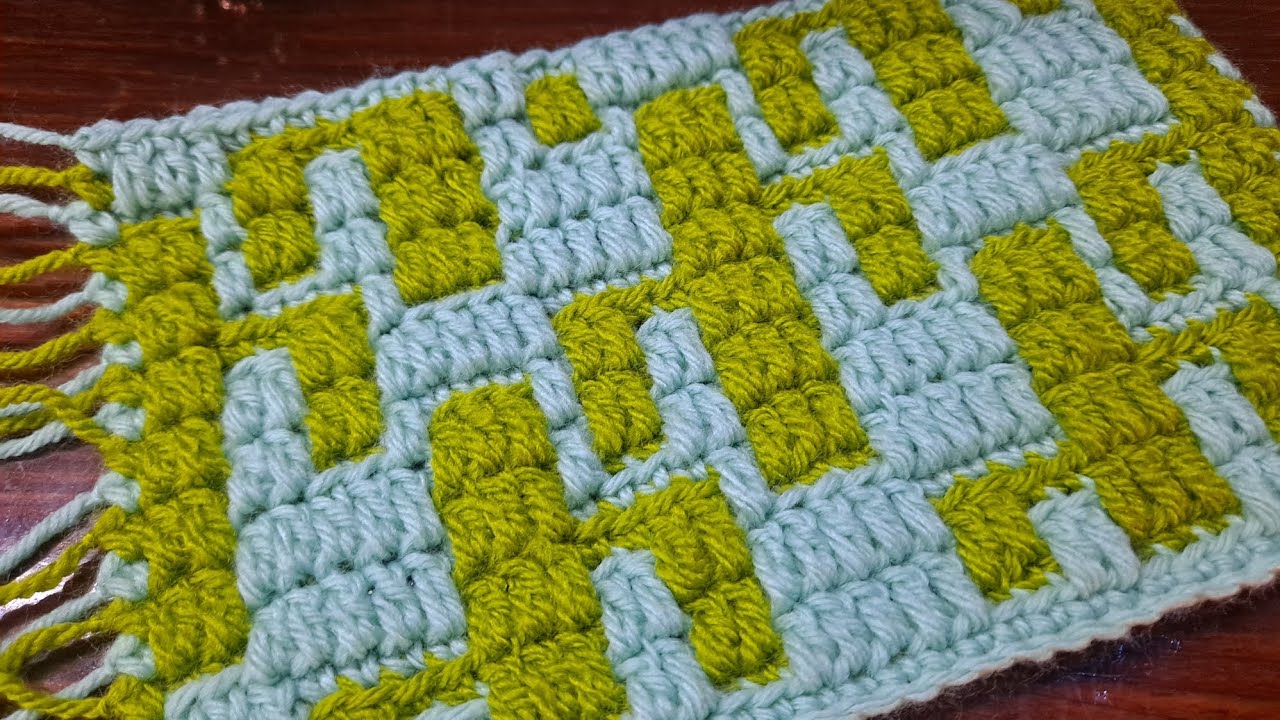 Mosaic Crochet Pattern #45 UPSIDE DOWN Cactus- New variation for Top Down projects- Multiple 16 + 4