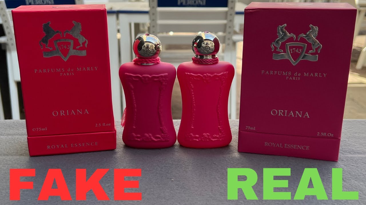 Fake vs Real Parfums De Marly Oriana Perfume
