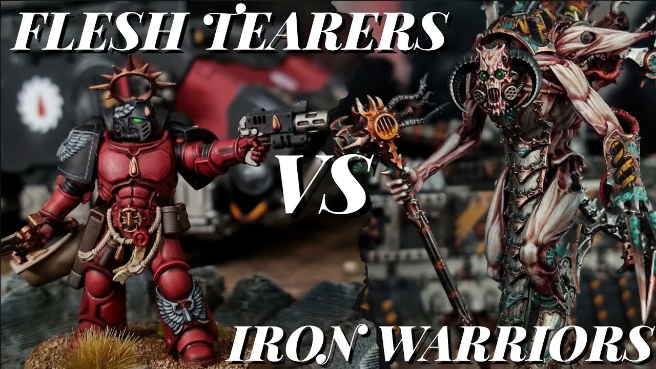CHAOS SPACE MARINES Vs BLOOD ANGELS. 2K Points Warhammer 40k Battle Report.