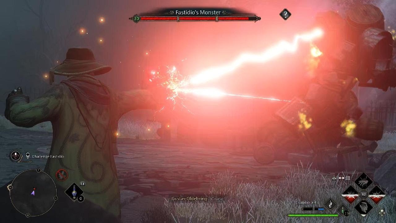 Hogwarts Legacy: Fastidio's Monster Boss Fight