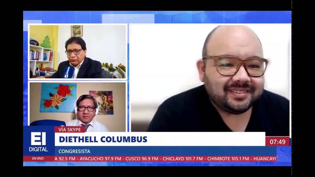 Entrevista a Diethell Columbus en Radio Nacional - 06 Enero 2021
