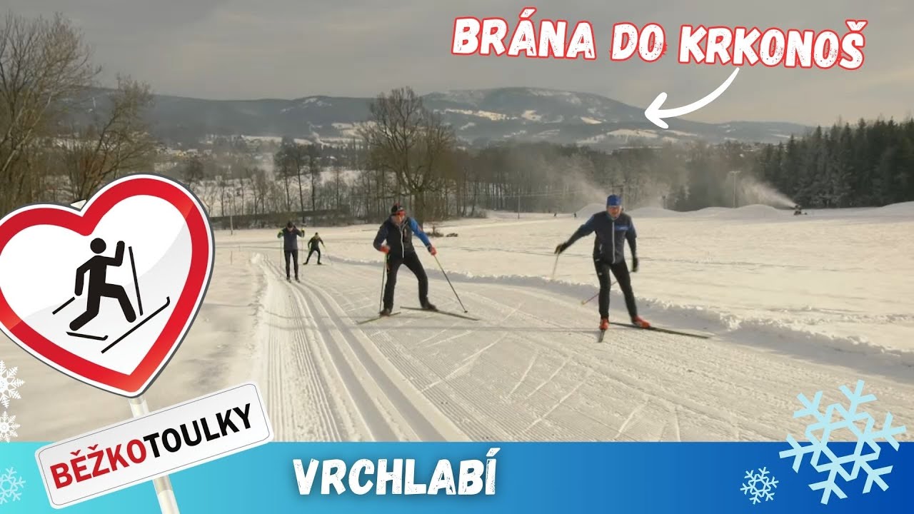 Běžkotoulky: Vrchlab&iacute; - br&aacute;na do Krkono&scaron;